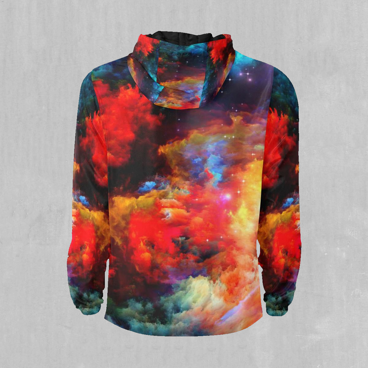 Rainbow Galaxy Windbreaker