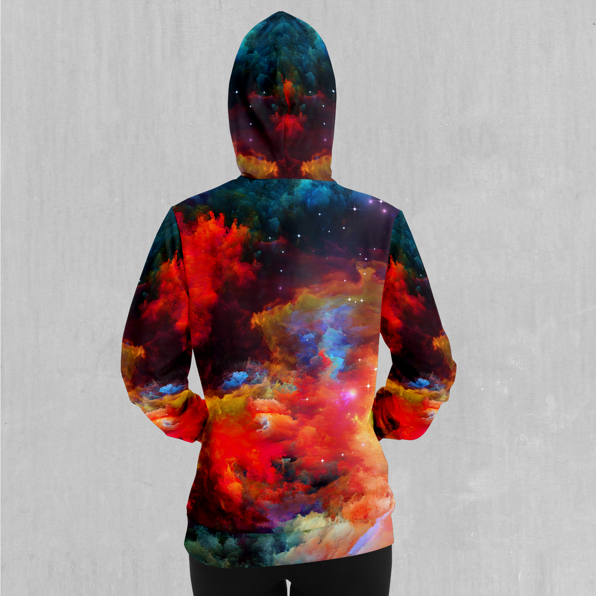 Rainbow Galaxy Hoodie - Azimuth Clothing