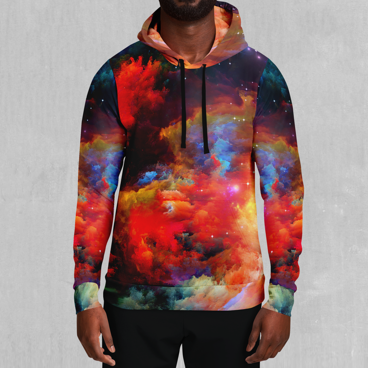 Rainbow Galaxy Hoodie - Azimuth Clothing