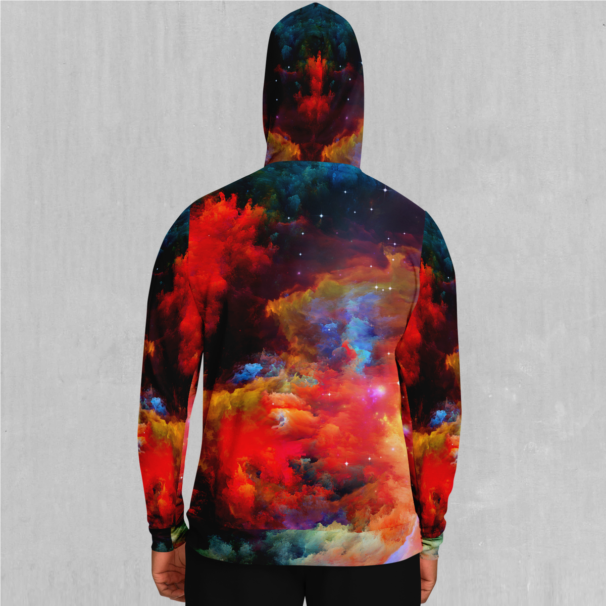 Rainbow Galaxy Hoodie - Azimuth Clothing