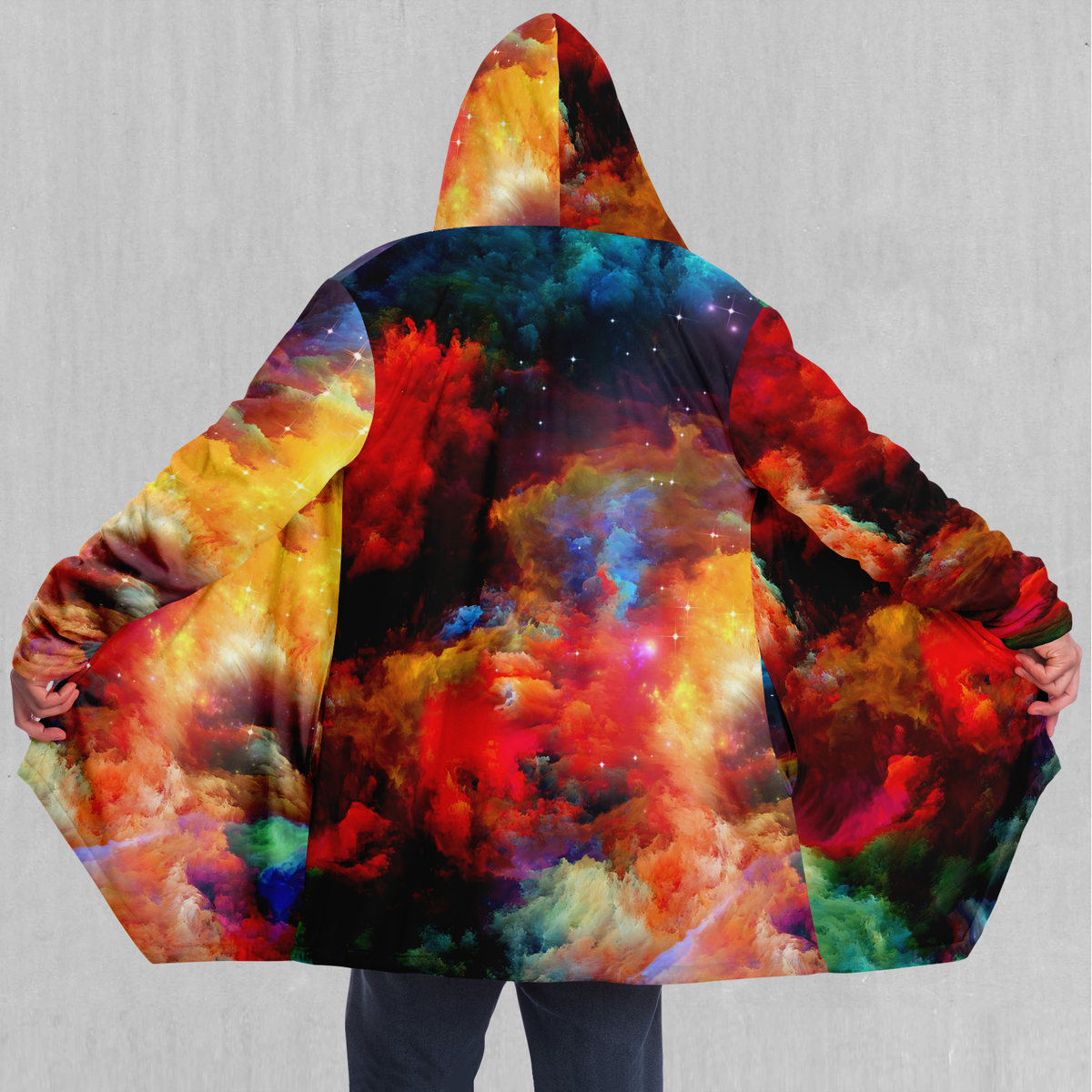 Rainbow Galaxy Cloak - Azimuth Clothing