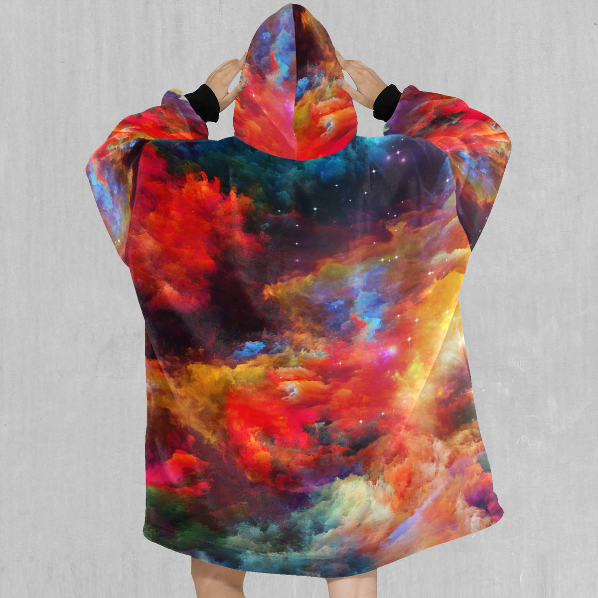 Rainbow Galaxy Blanket Hoodie