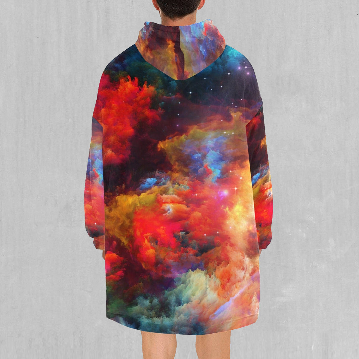 Rainbow Galaxy Blanket Hoodie