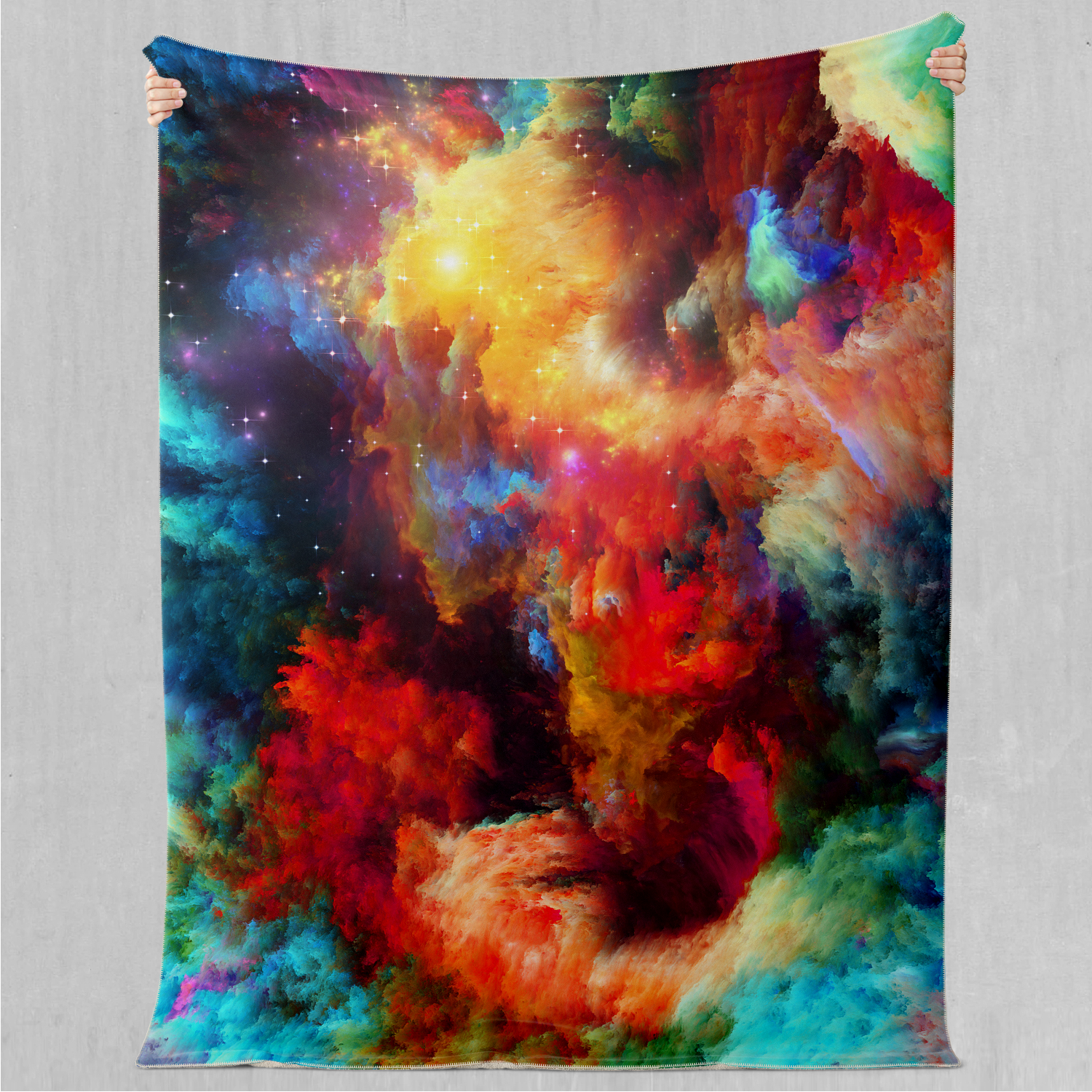 Rainbow Galaxy Blanket