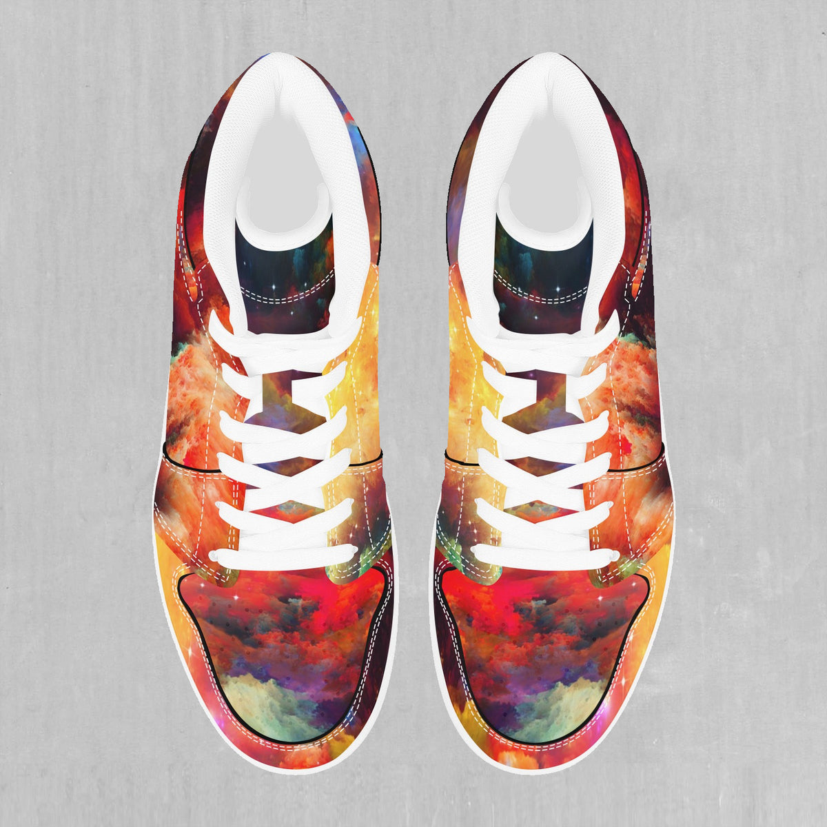 Rainbow Galaxy High Top Sneakers