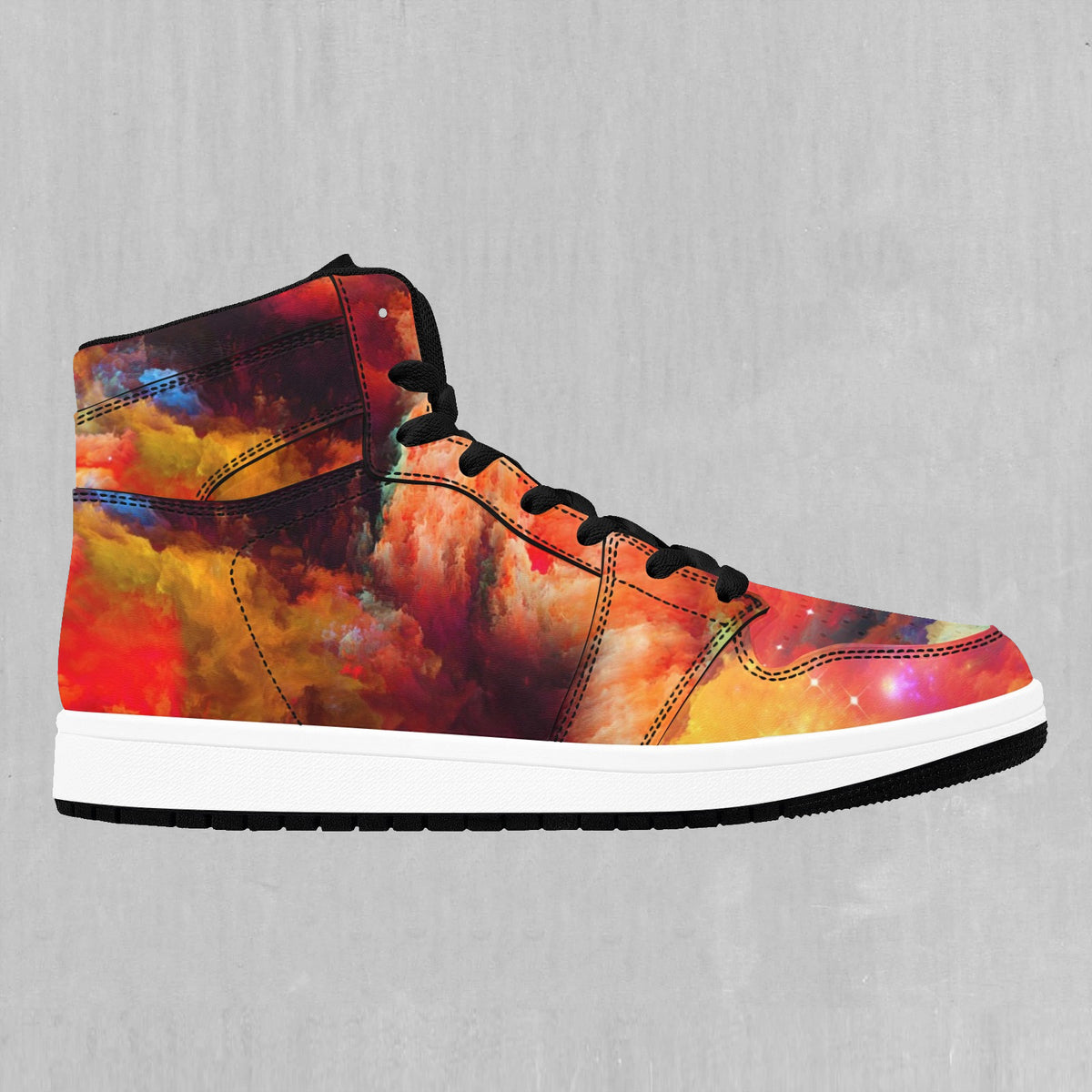 Rainbow Galaxy High Top Sneakers