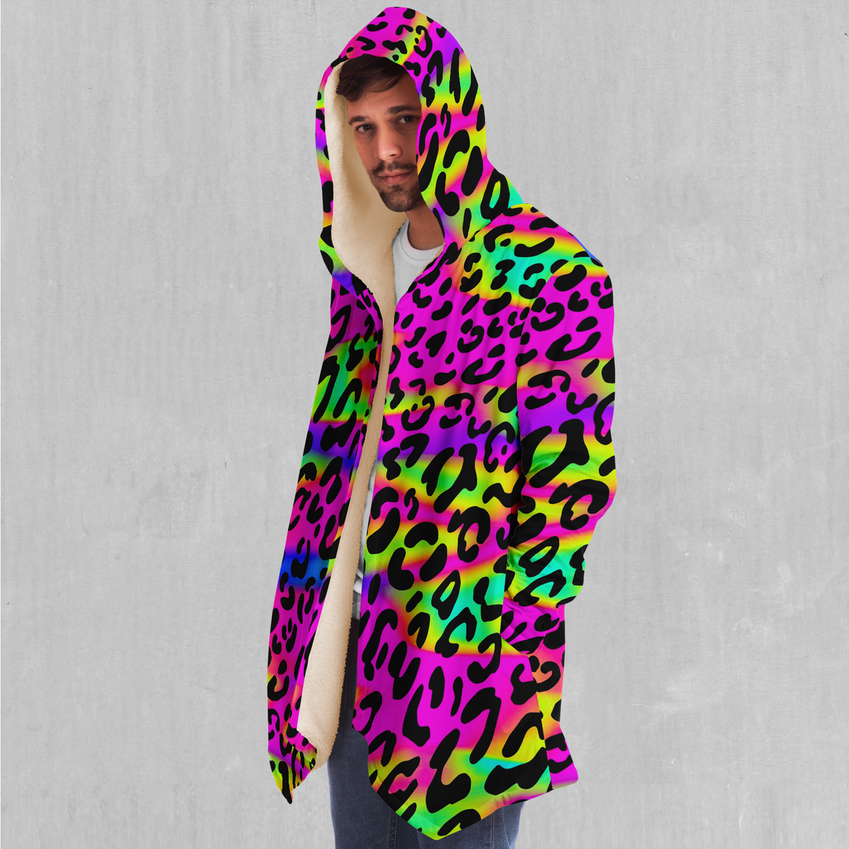 Rave Leopard Cloak