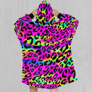Rave Leopard Blanket Hoodie