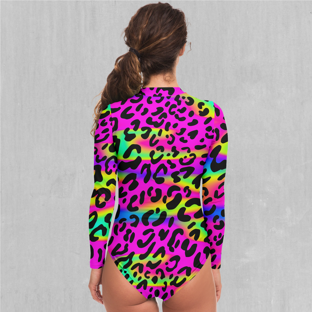 Rave Leopard Bodysuit