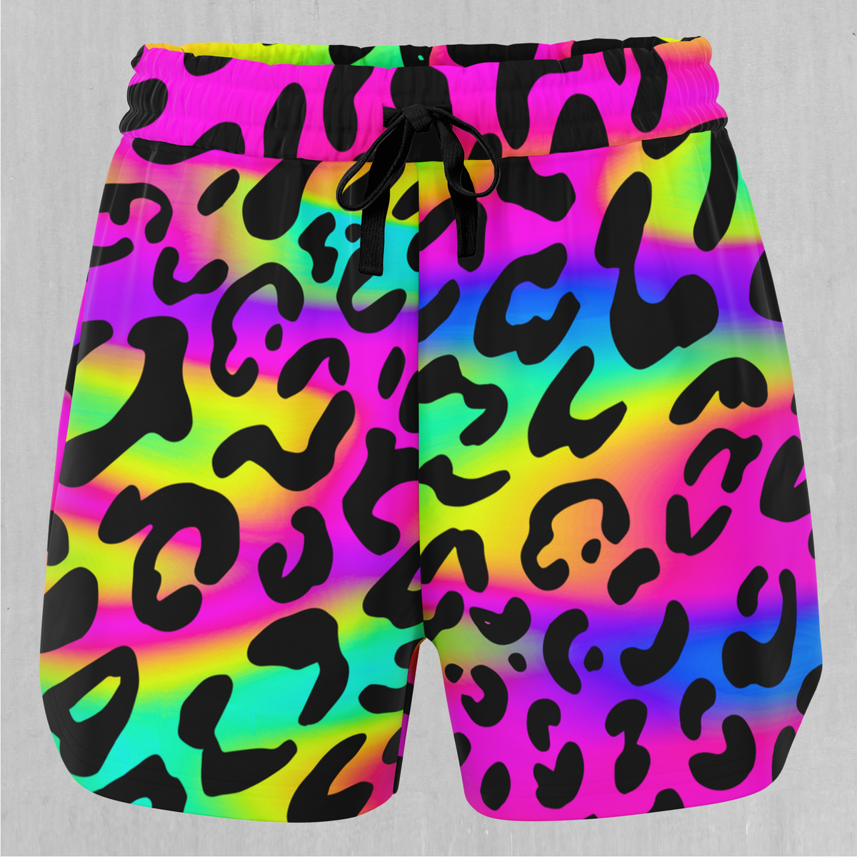 Rave Leopard Women's Shorts