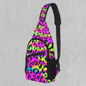 Rave Leopard Sling Bag