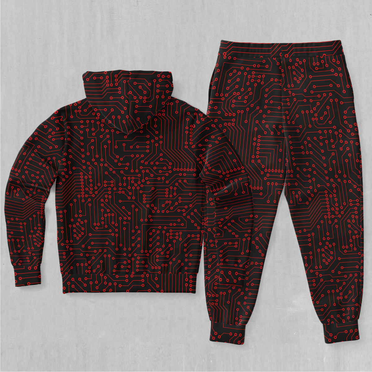 Red Cybernetic Tracksuit
