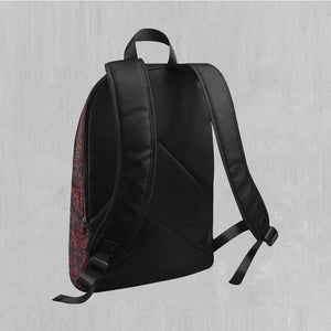 Red Cybernetic Adventure Backpack