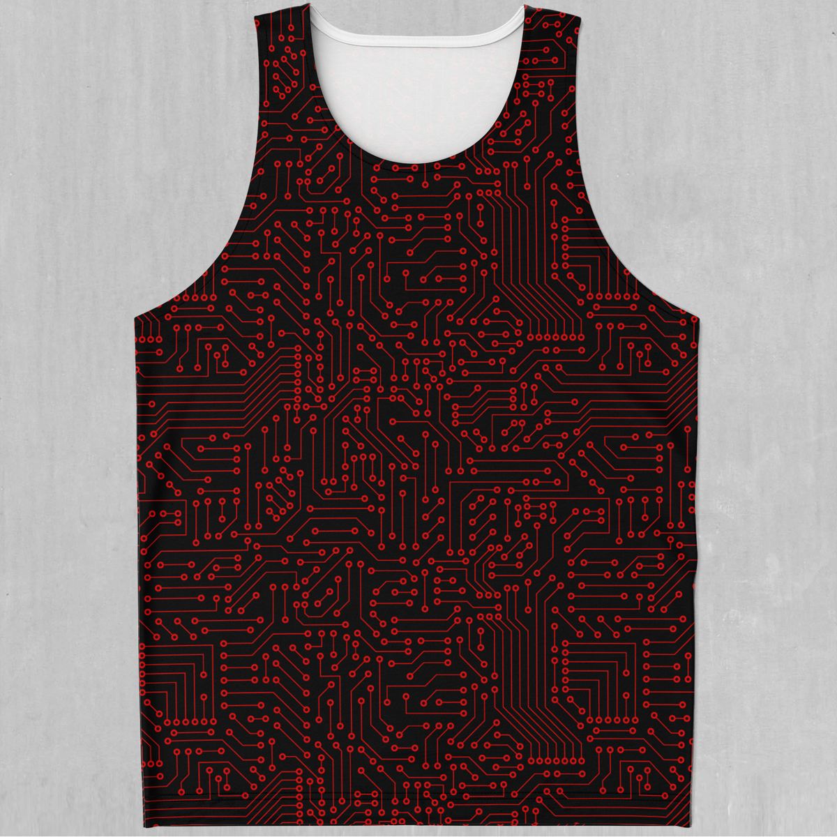 Red Cybernetic Men's Tank Top