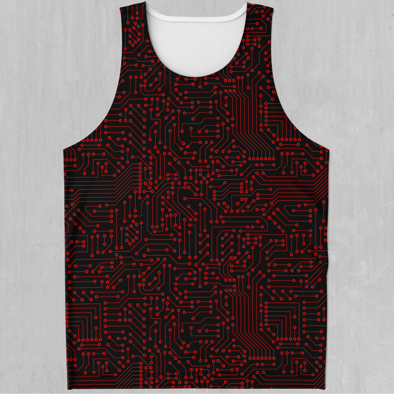 Red Cybernetic Men's Tank Top
