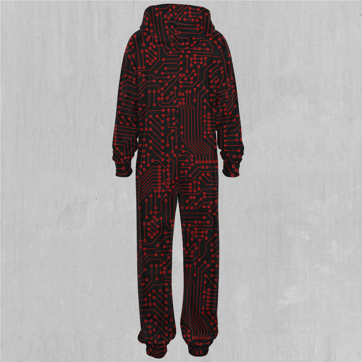 Red Cybernetic Jumpsuit