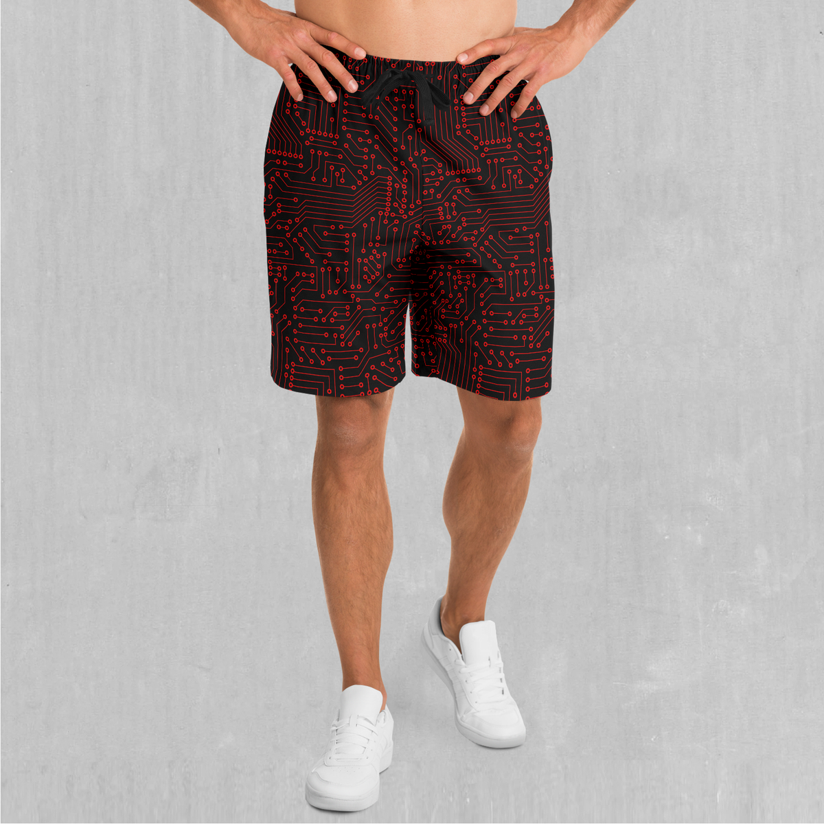 Red Cybernetic Shorts
