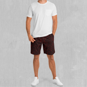 Red Cybernetic Shorts