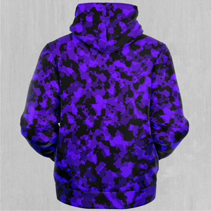 Royalty Purple Camo Sherpa Hoodie