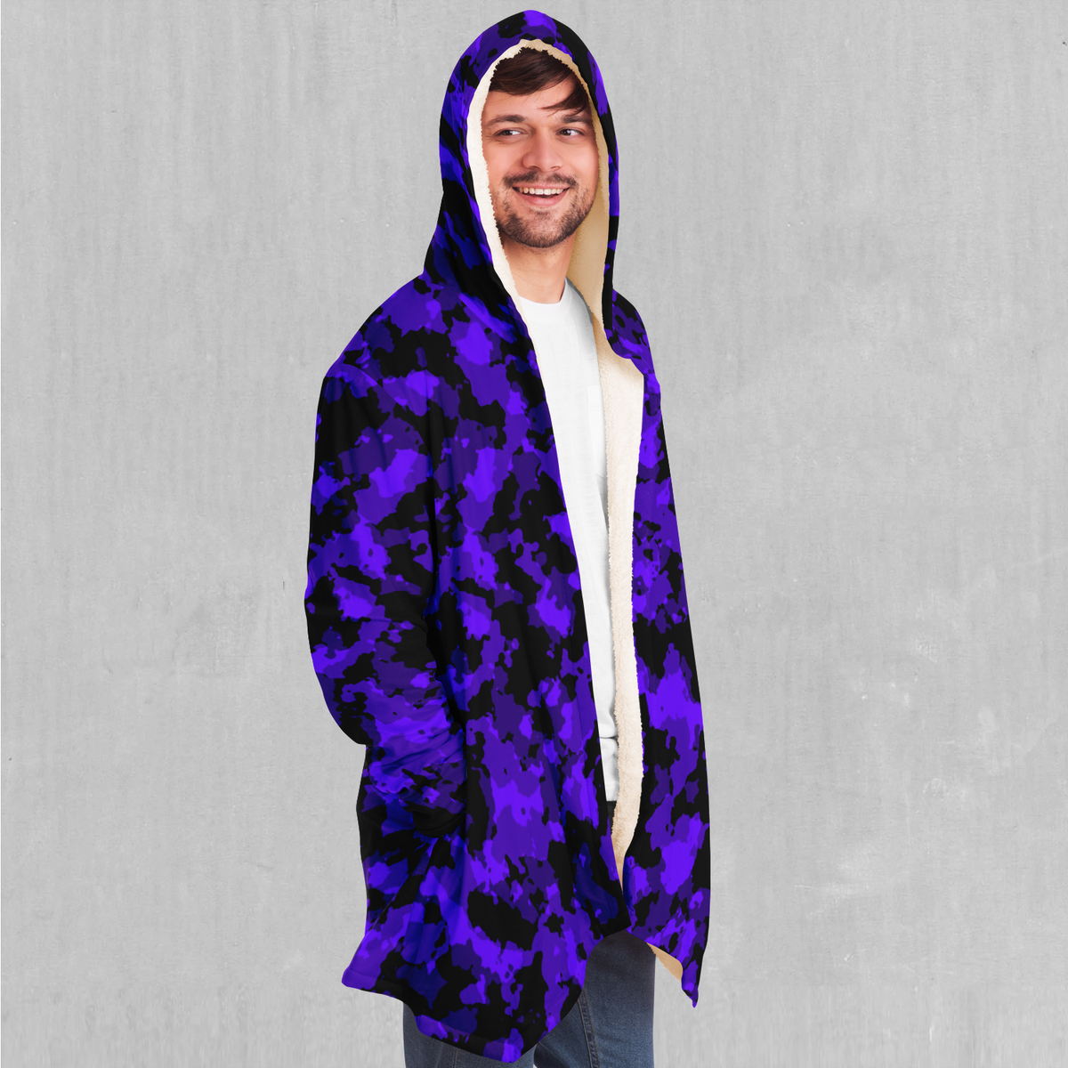 Royalty Purple Camo Cloak