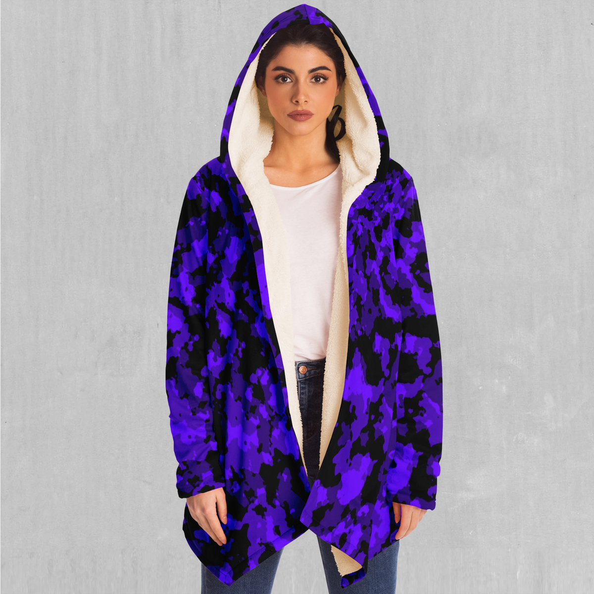 Royalty Purple Camo Cloak