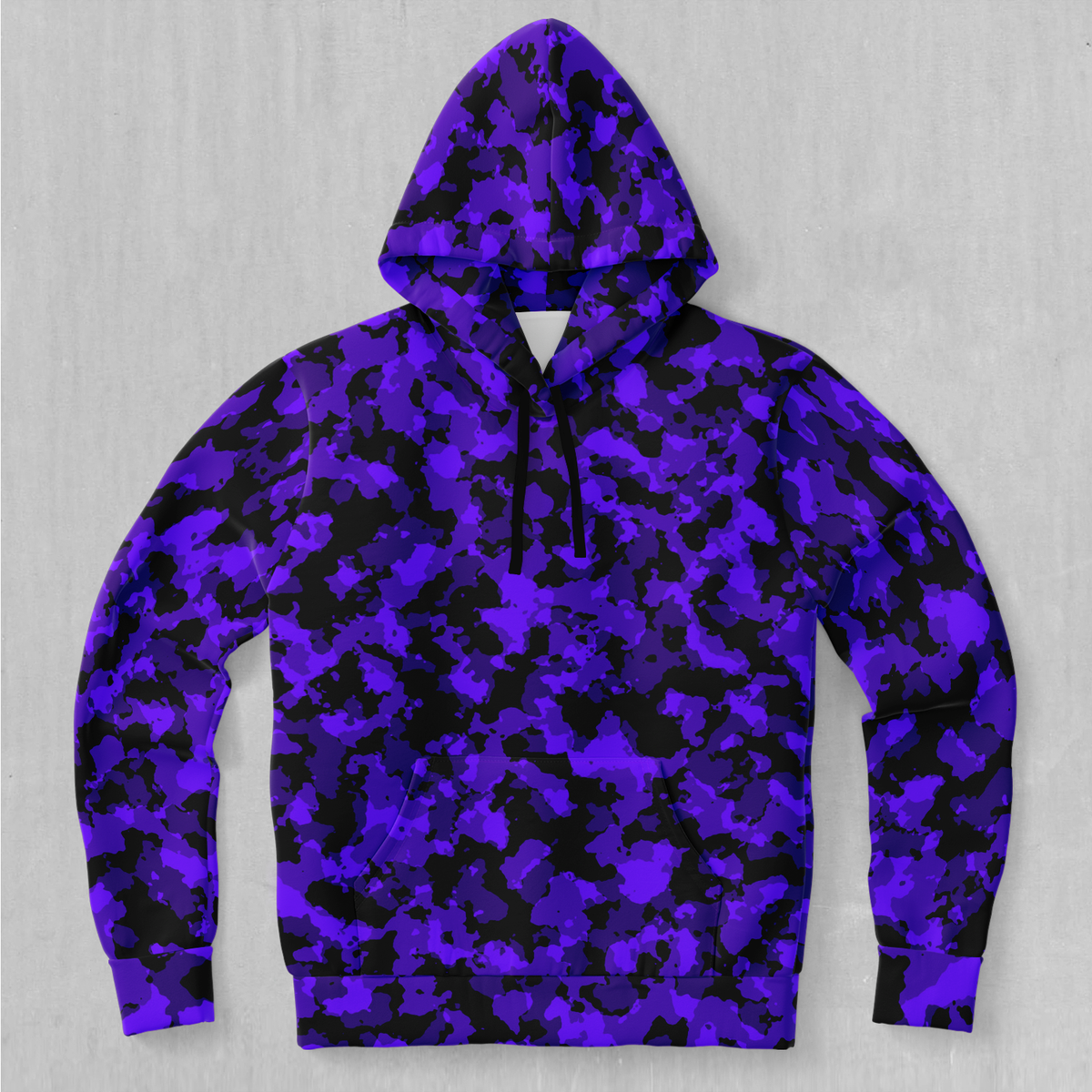 Royalty Purple Camo Hoodie Festival Hoodie Rave Hoodie Colorful Azimuth Clothing