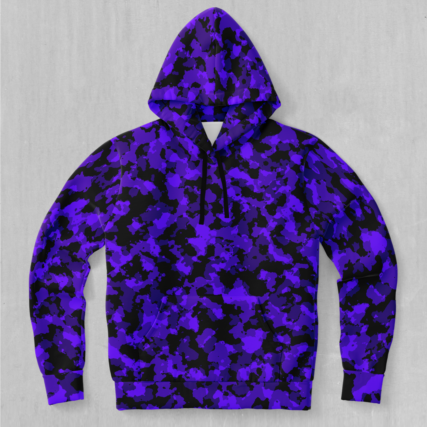 Royalty Purple Camo Hoodie - Azimuth Clothing