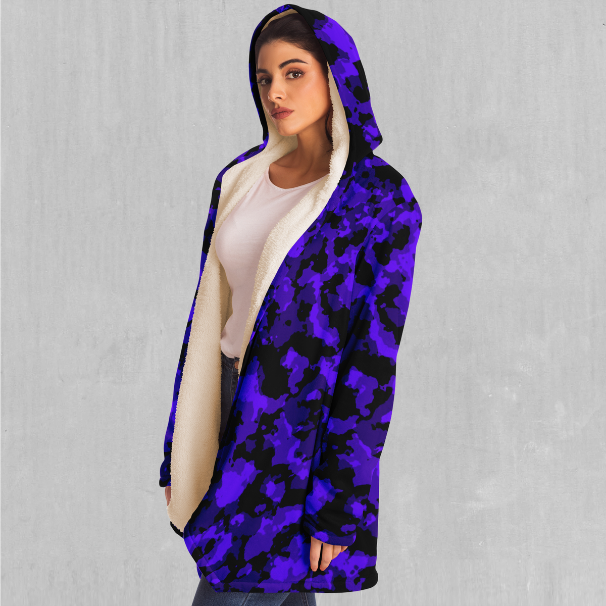 Royalty Purple Camo Cloak