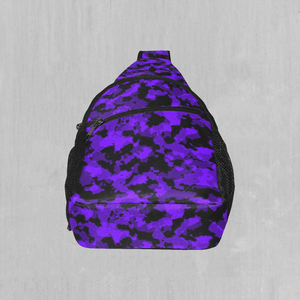 Royalty Purple Camo Sling Bag