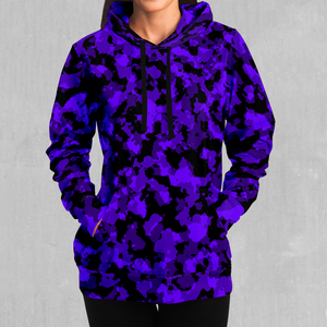 Royalty Purple Camo Hoodie - Azimuth Clothing