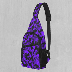 Royalty Purple Camo Sling Bag