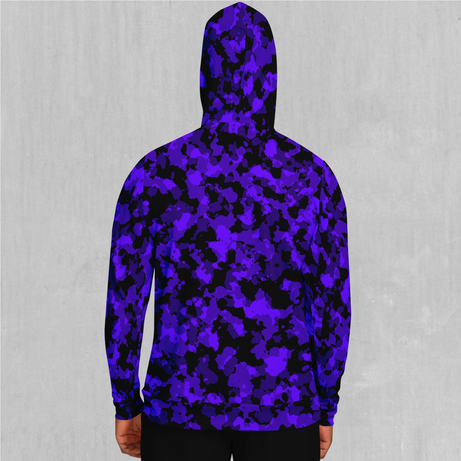 Purple hot sale camo hoodie