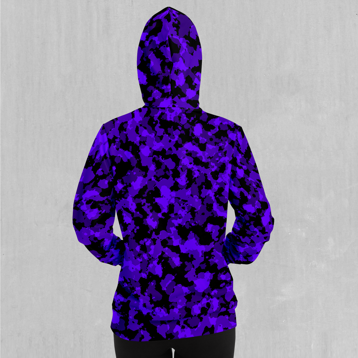 Royalty Purple Camo Hoodie - Azimuth Clothing