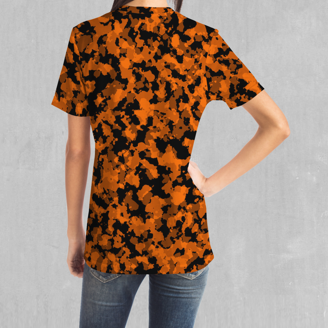 Savage Orange Camo Tee