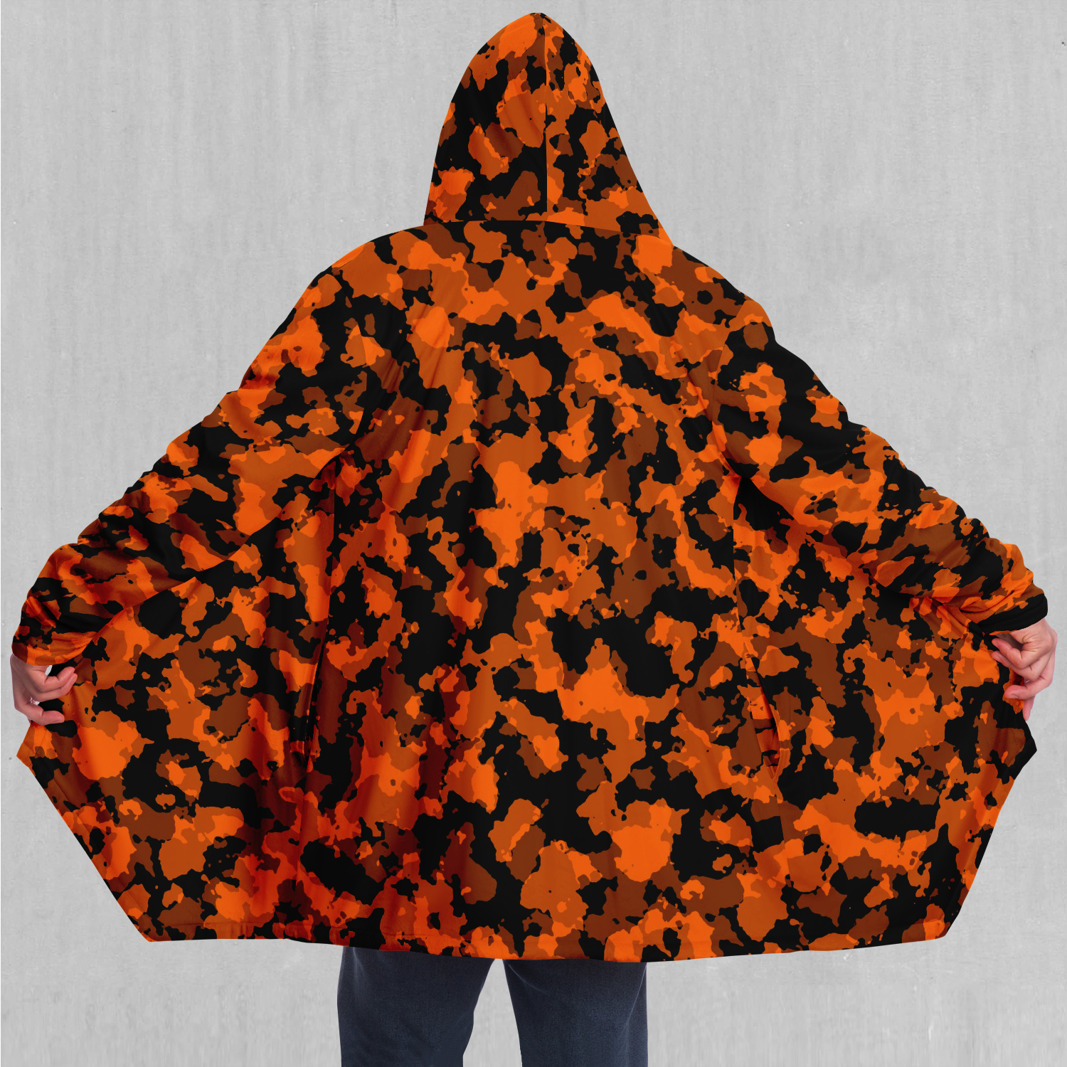 Savage Orange Camo Cloak