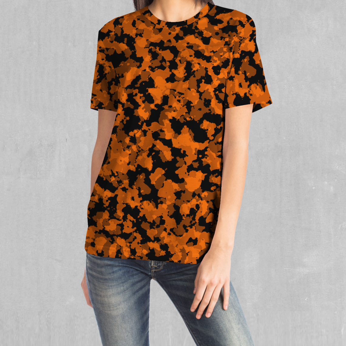Savage Orange Camo Tee
