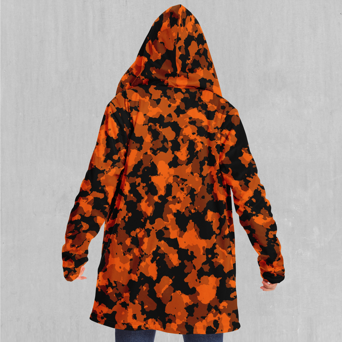 Savage Orange Camo Cloak