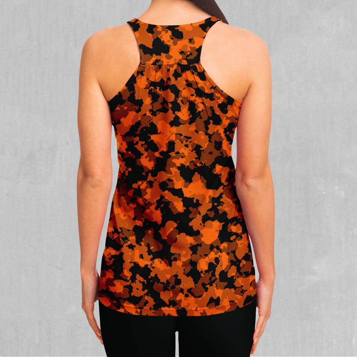 Savage Orange Camo Women's Tank Top