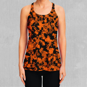 Savage Orange Camo Women's Tank Top