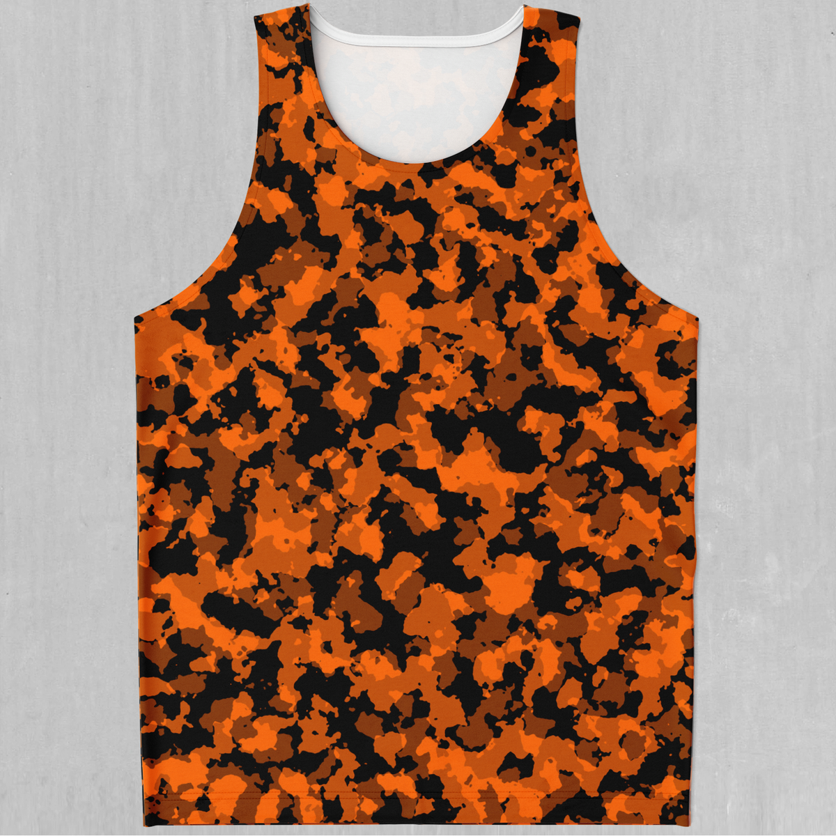 Savage Orange Camo Men's Tank Top