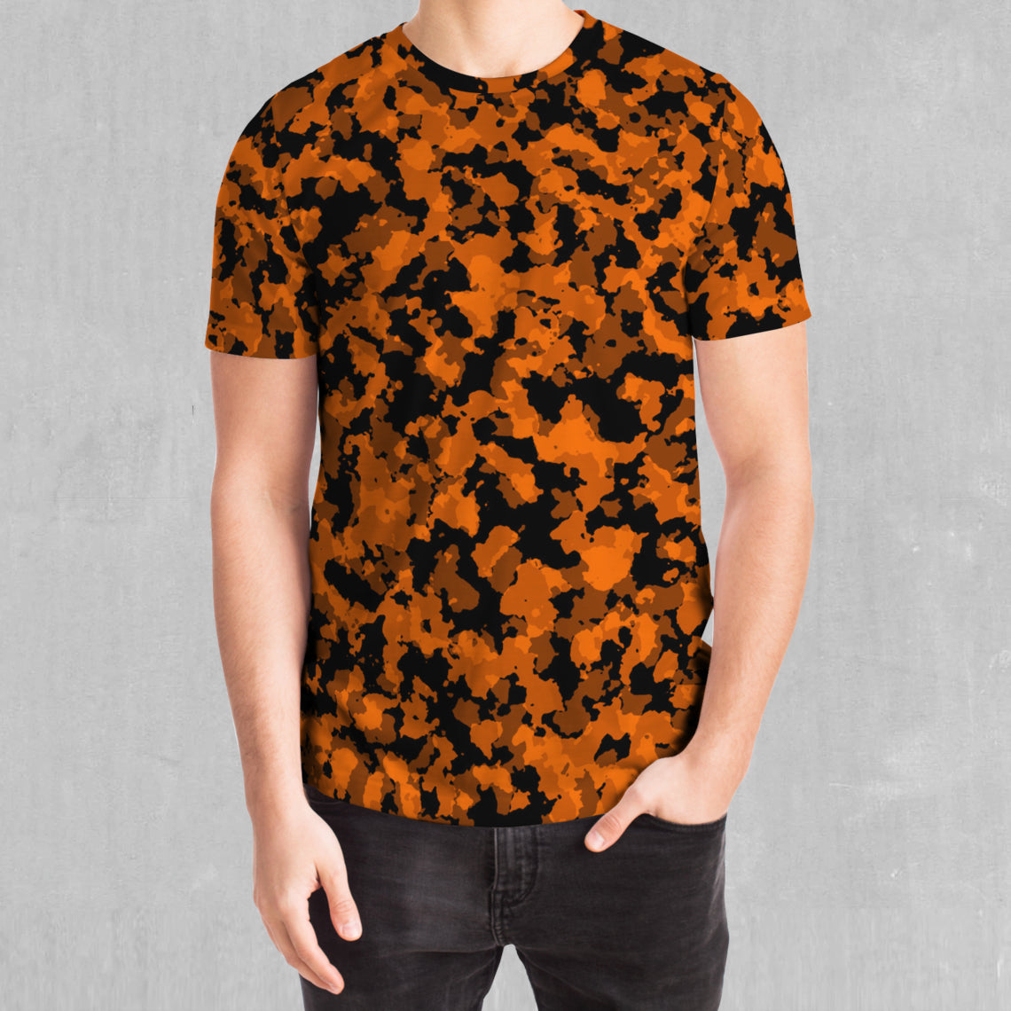 Savage Orange Camo Tee