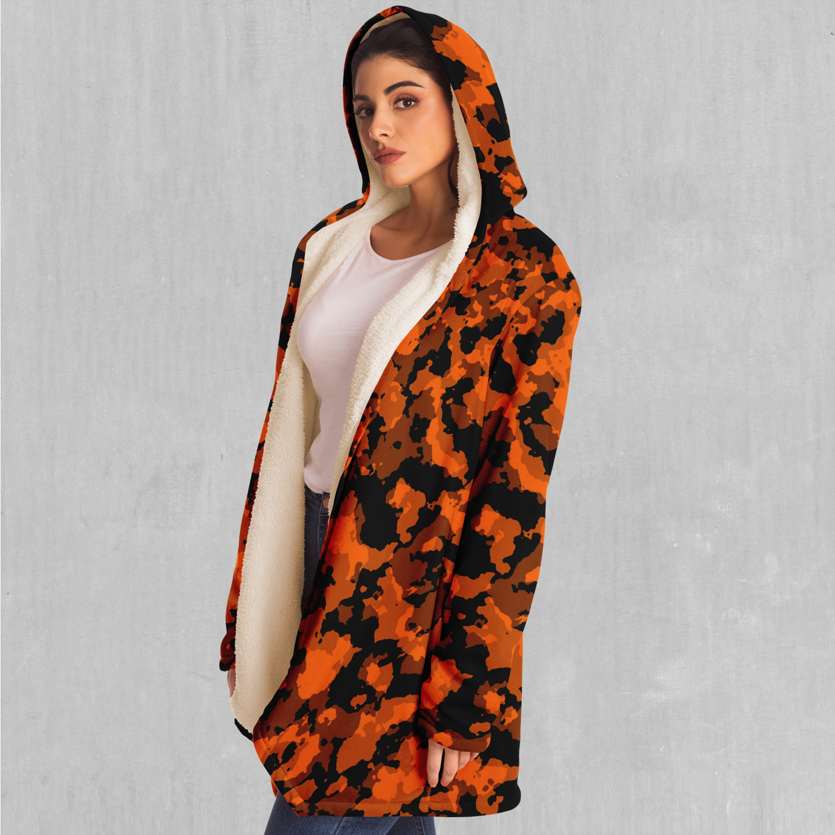 Savage Orange Camo Cloak