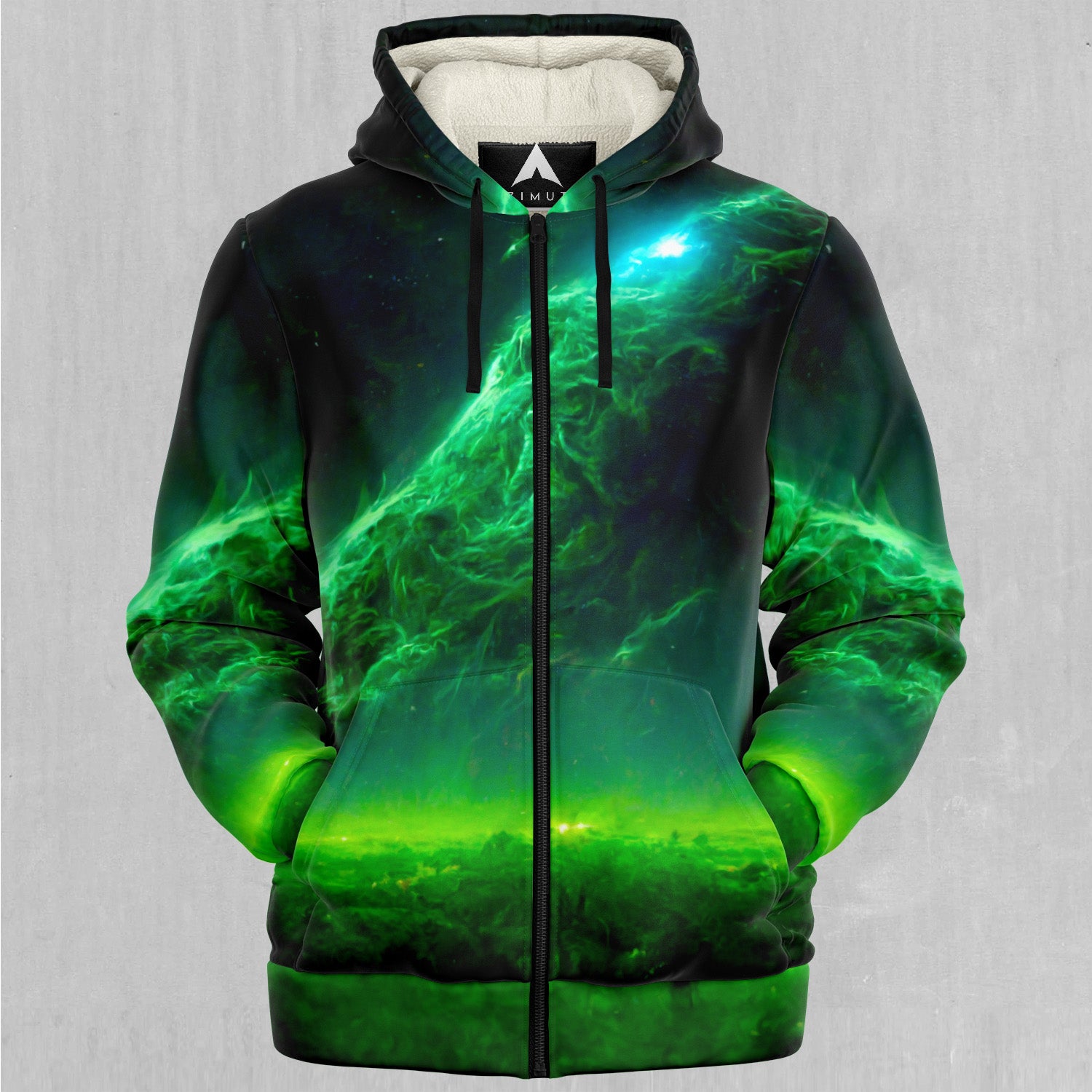 Electrified Nebula Sherpa Hoodie