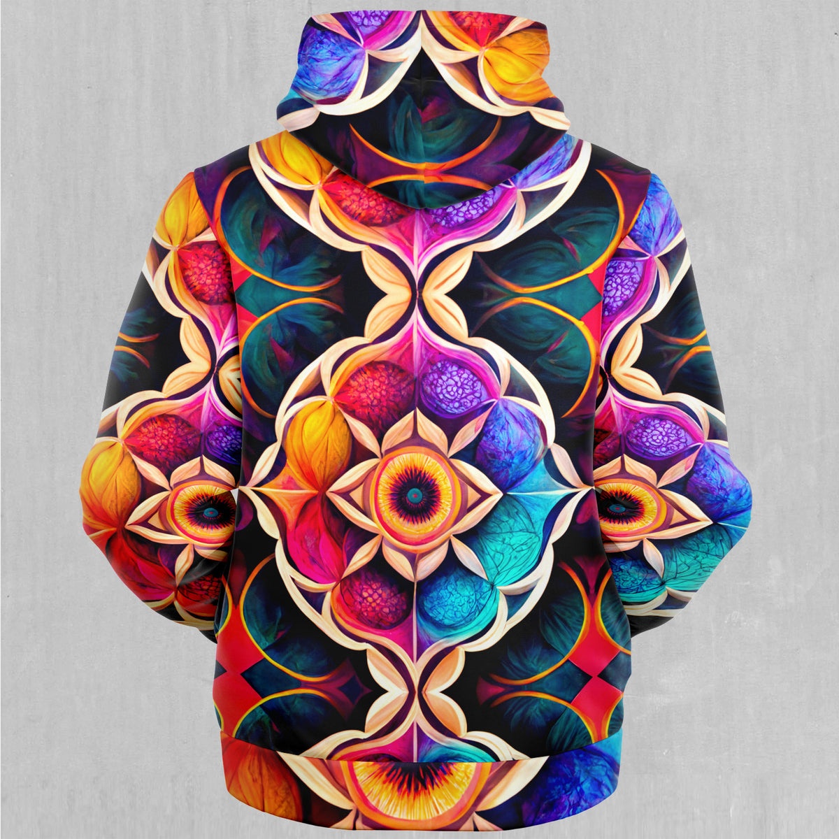 Blossoming Spectrum Sherpa Hoodie