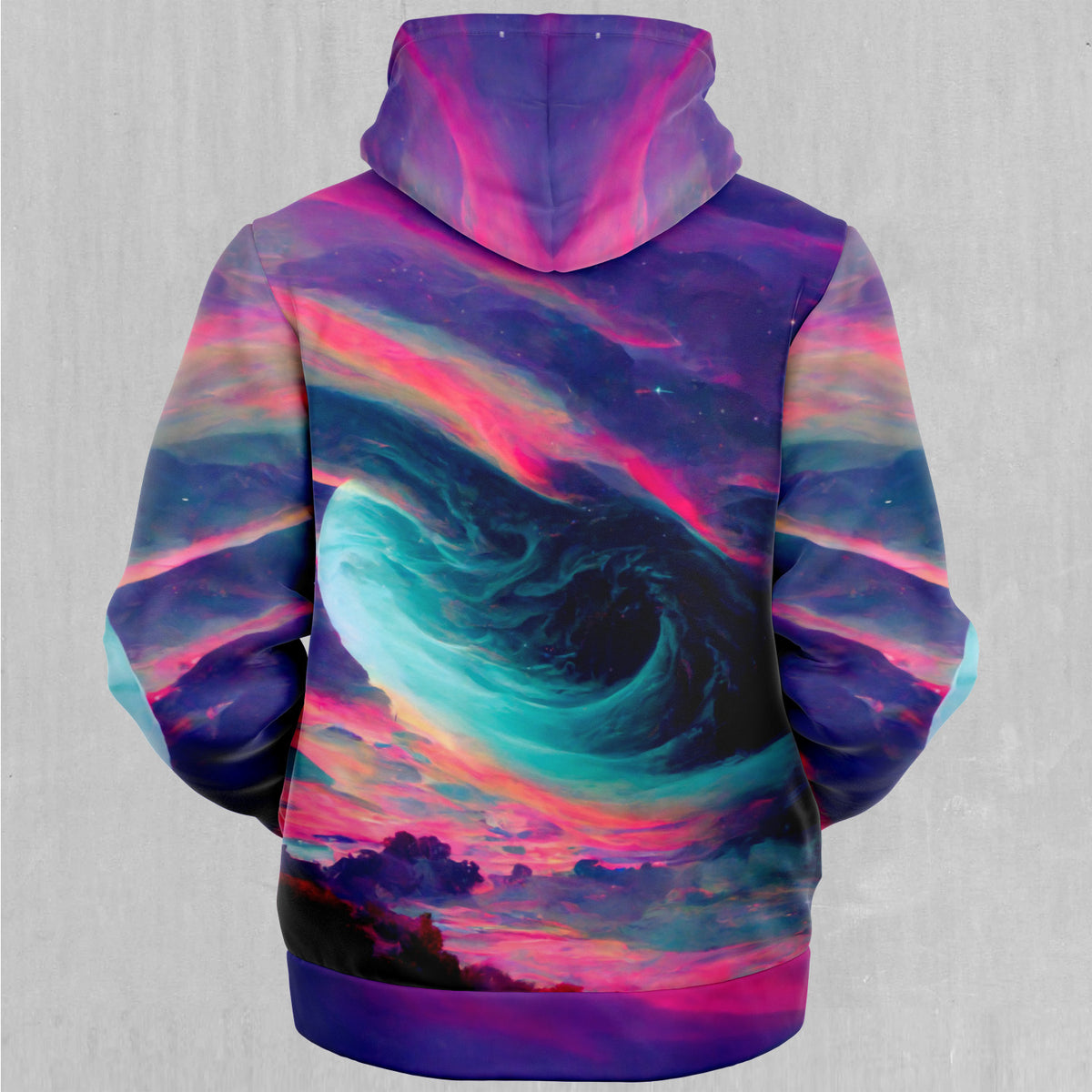 Vapor Skies Sherpa Hoodie