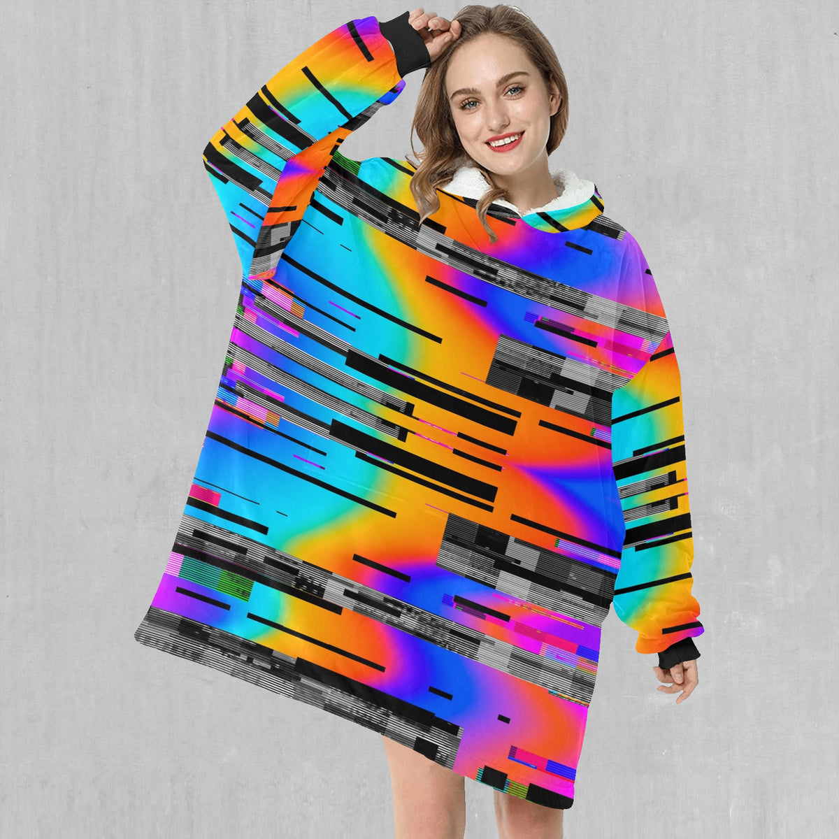 Spectrum Noise Blanket Hoodie