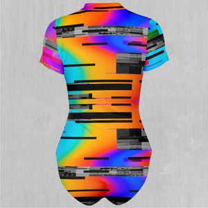 Spectrum Noise Short Sleeve Bodysuit
