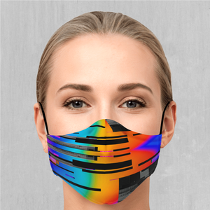 Spectrum Noise Face Mask - Azimuth Clothing