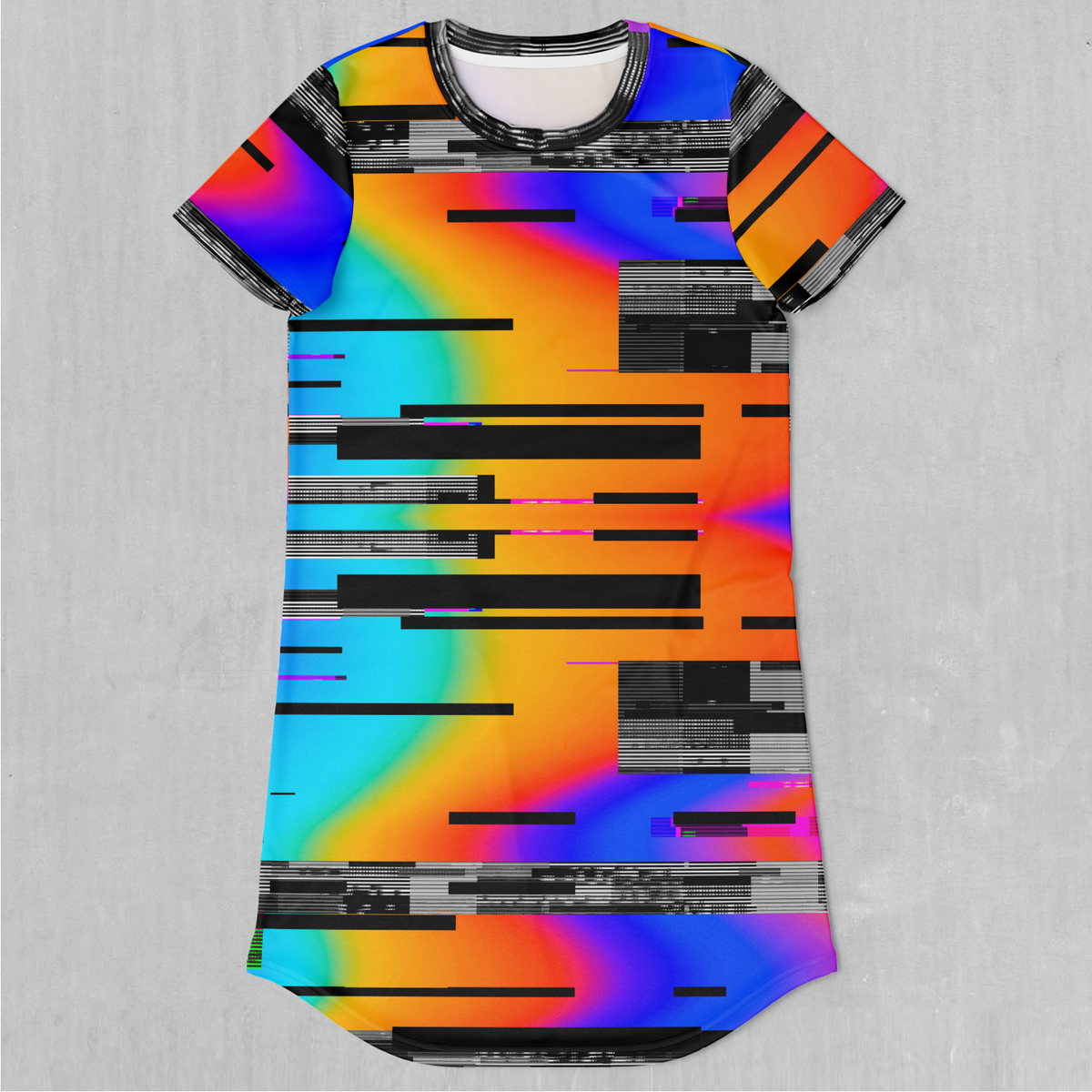 Spectrum Noise T-Shirt Dress