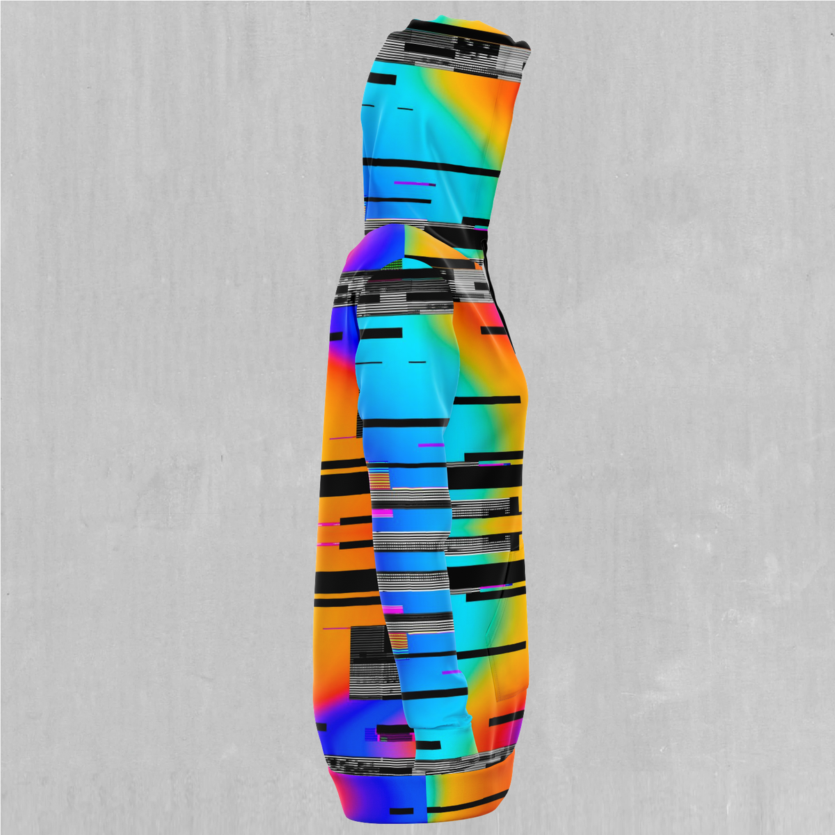 Spectrum Noise Hoodie Dress
